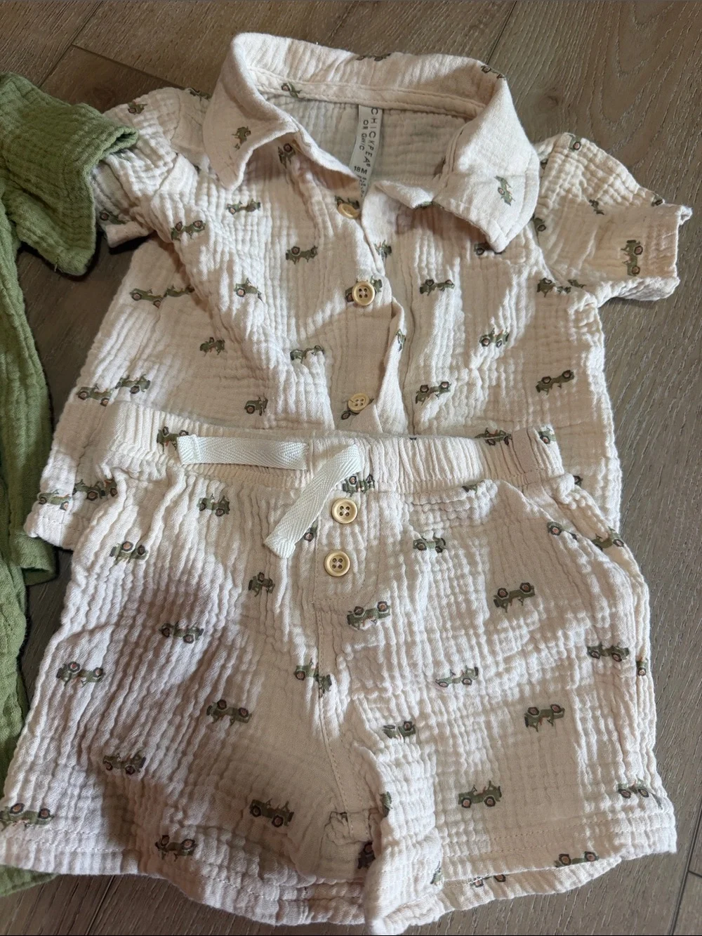 Set of 2 boy matching set outfits|Size 18M